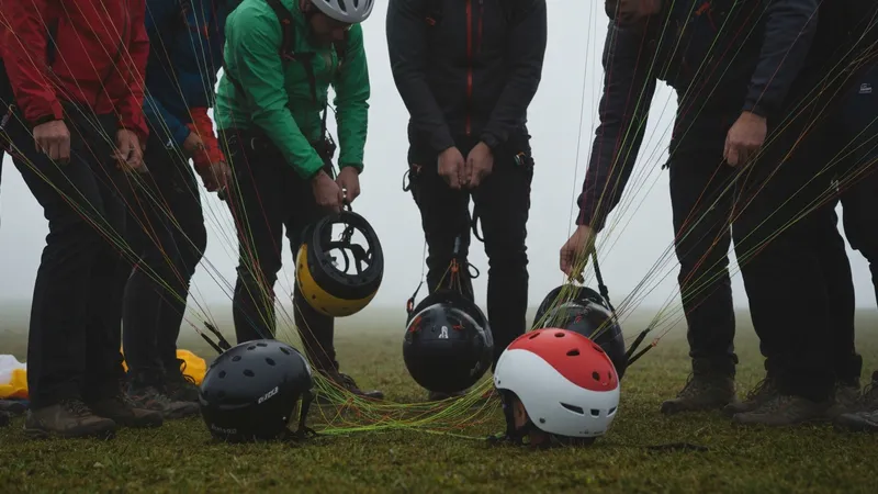 Groupes et clubs de parapente