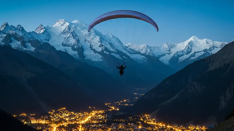 Le parapente à Chamonix : un vol sensationnel