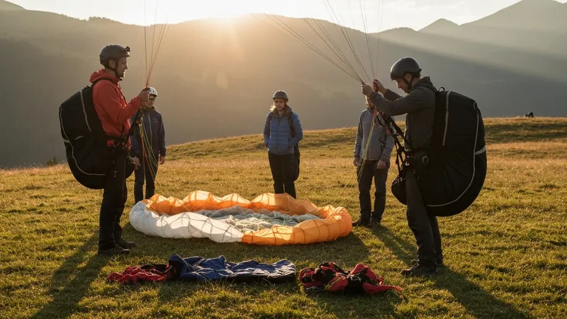Les dangers du parapente : comment les éviter
