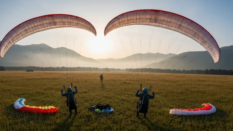 Les tendances de l'équipement de parapente
