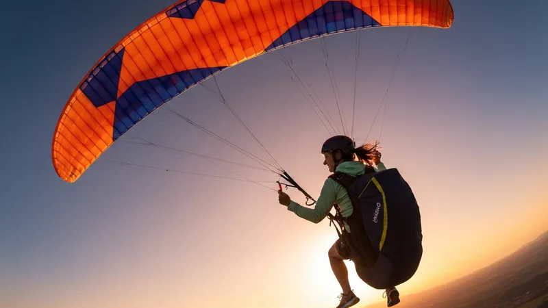 Vol cross-country longue distance en parapente dans les Alpes