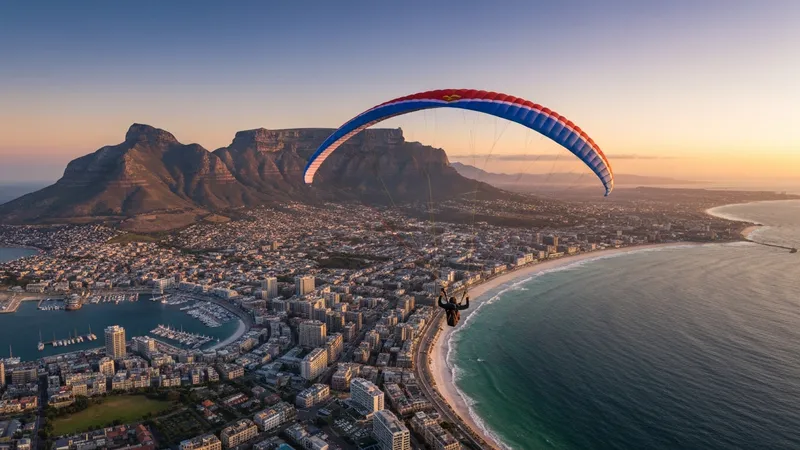 Voler à Cape Town : un panorama impressionnant
